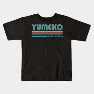 Proud Limited Edition Yumeko Name Personalized Retro Styles Kids T-Shirt